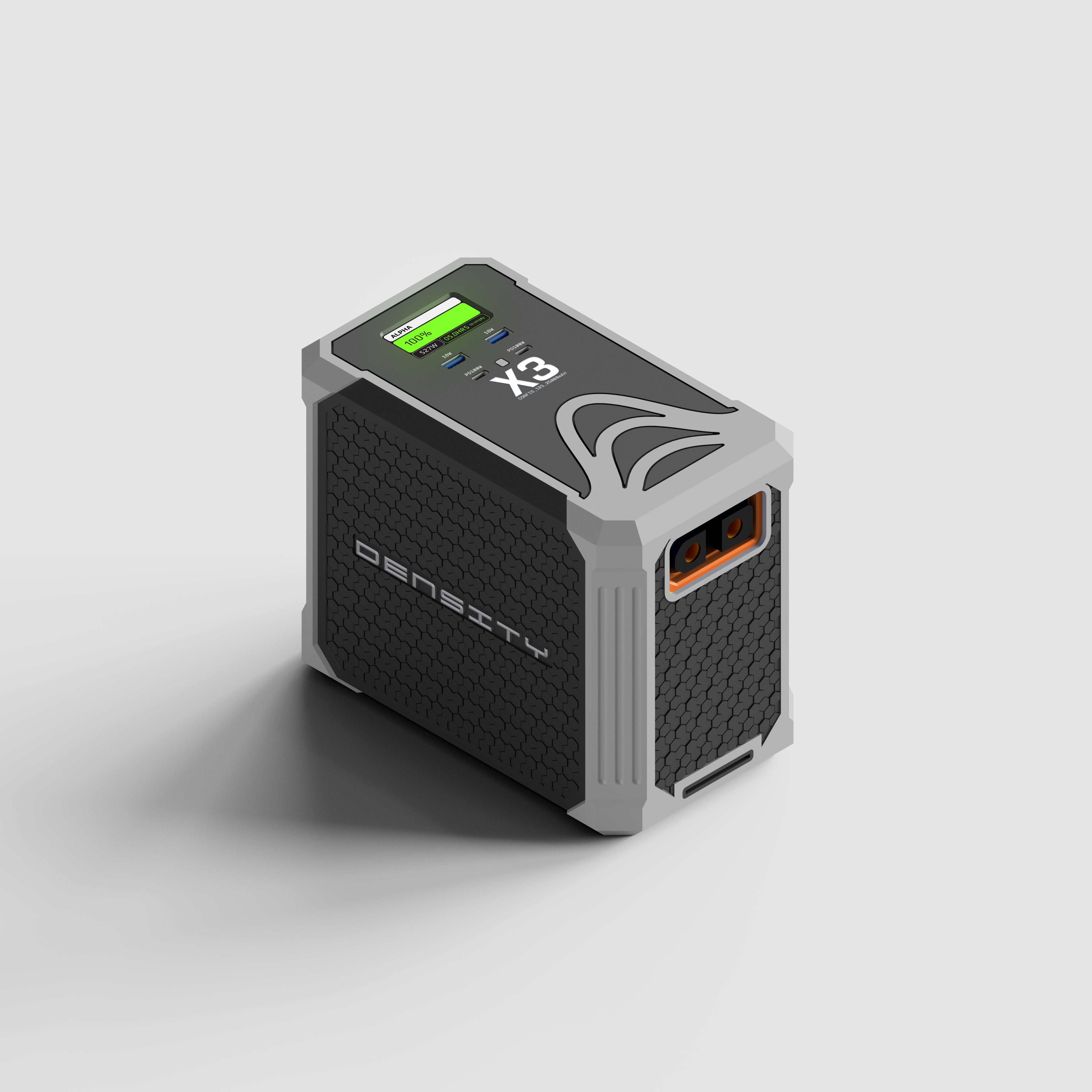 DENSITY X3 SMART BATTERY, 1110wh, 200A BMS, 25000mAH, 12S, QS10F