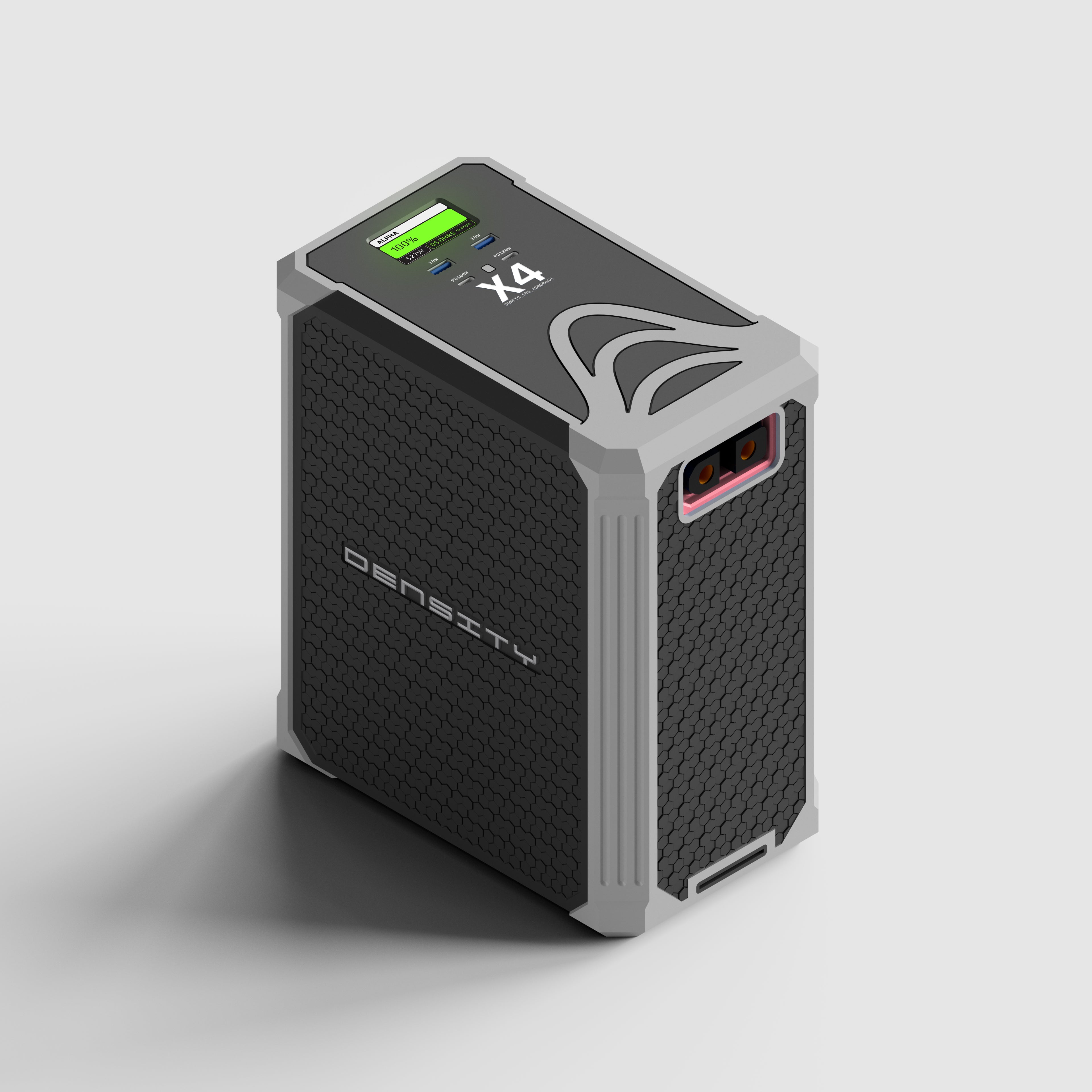 DENSITY X4 SMART BATTERY, 2660wh, 200A BMS, 40000mAH, 18S, QS10F