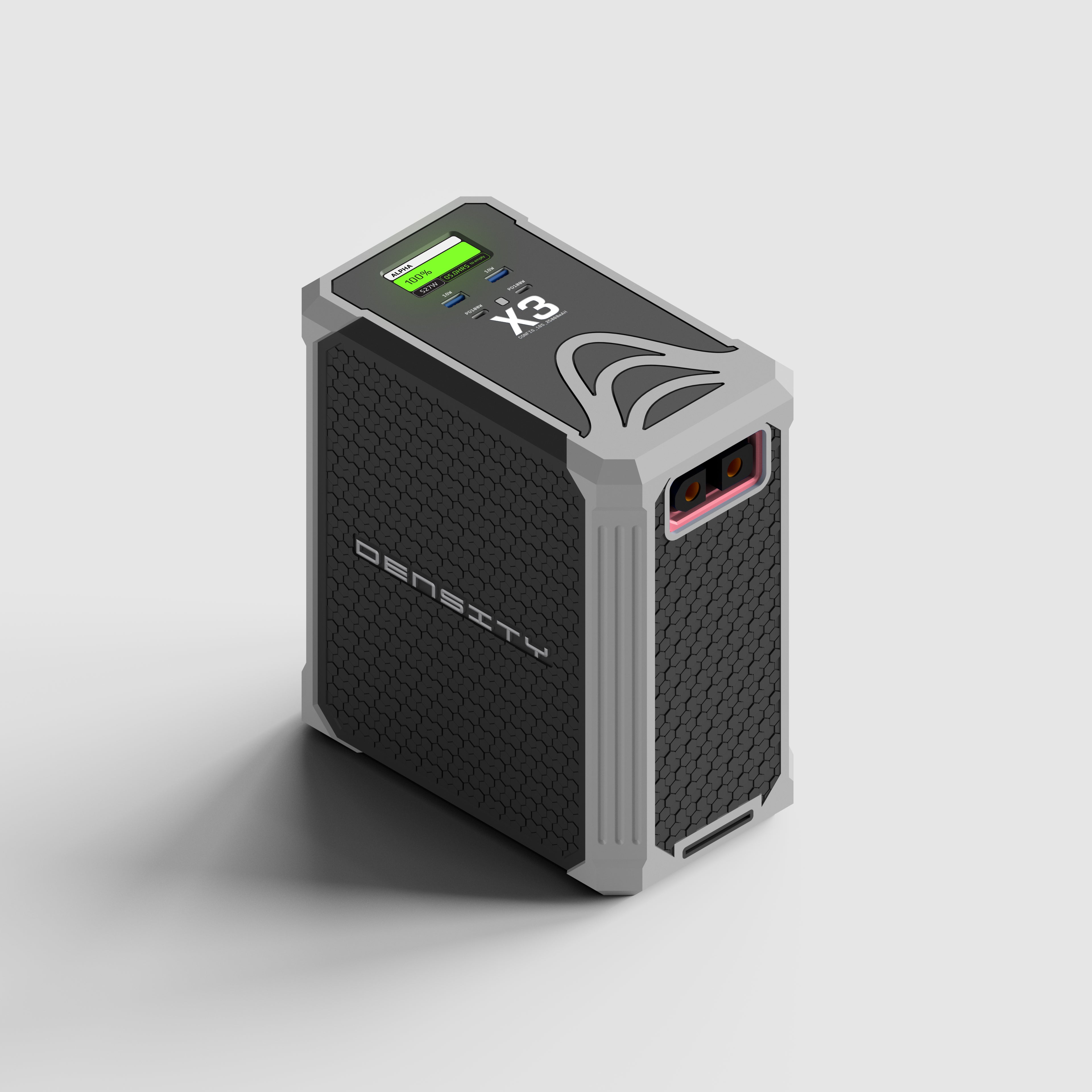 DENSITY X3 SMART BATTERY, 1670wh, 200A BMS, 25000mAH, 18S, QS10F