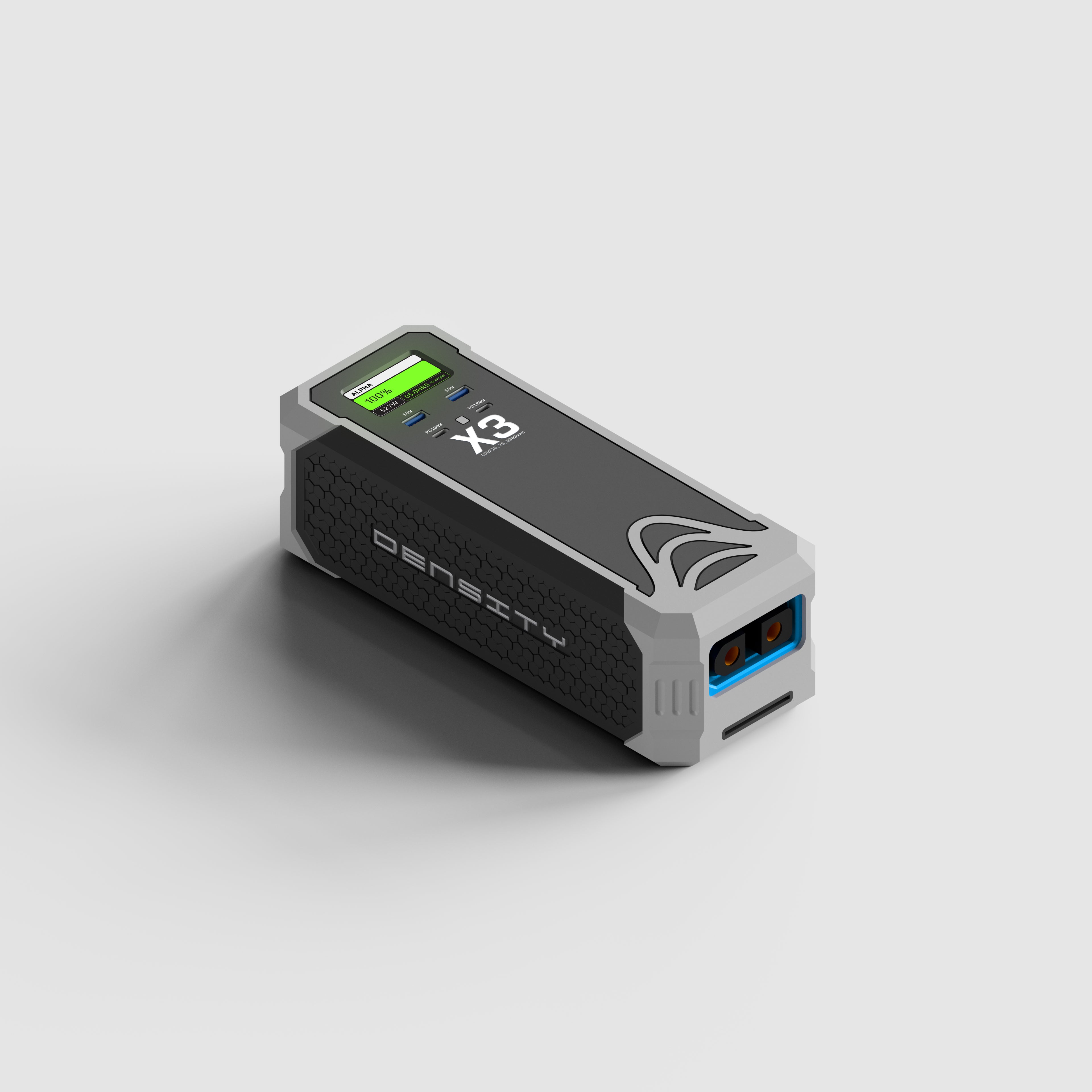 DENSITY X3 SMART BATTERY, 97wh, 60A BMS, 5000mAH, 5S, XT90