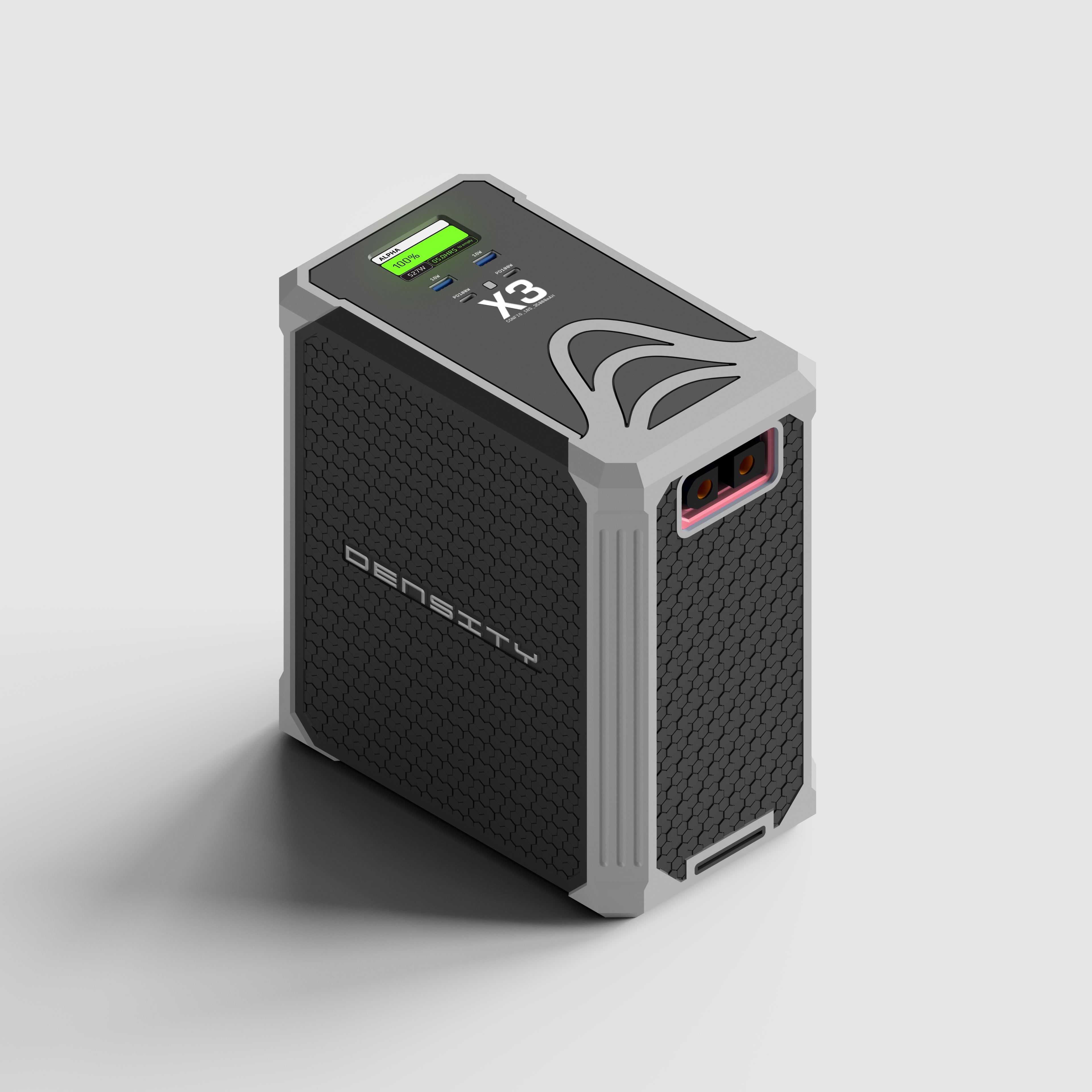 DENSITY X3 SMART BATTERY, 2330wh, 200A BMS, 35000mAH, 18S, QS10F