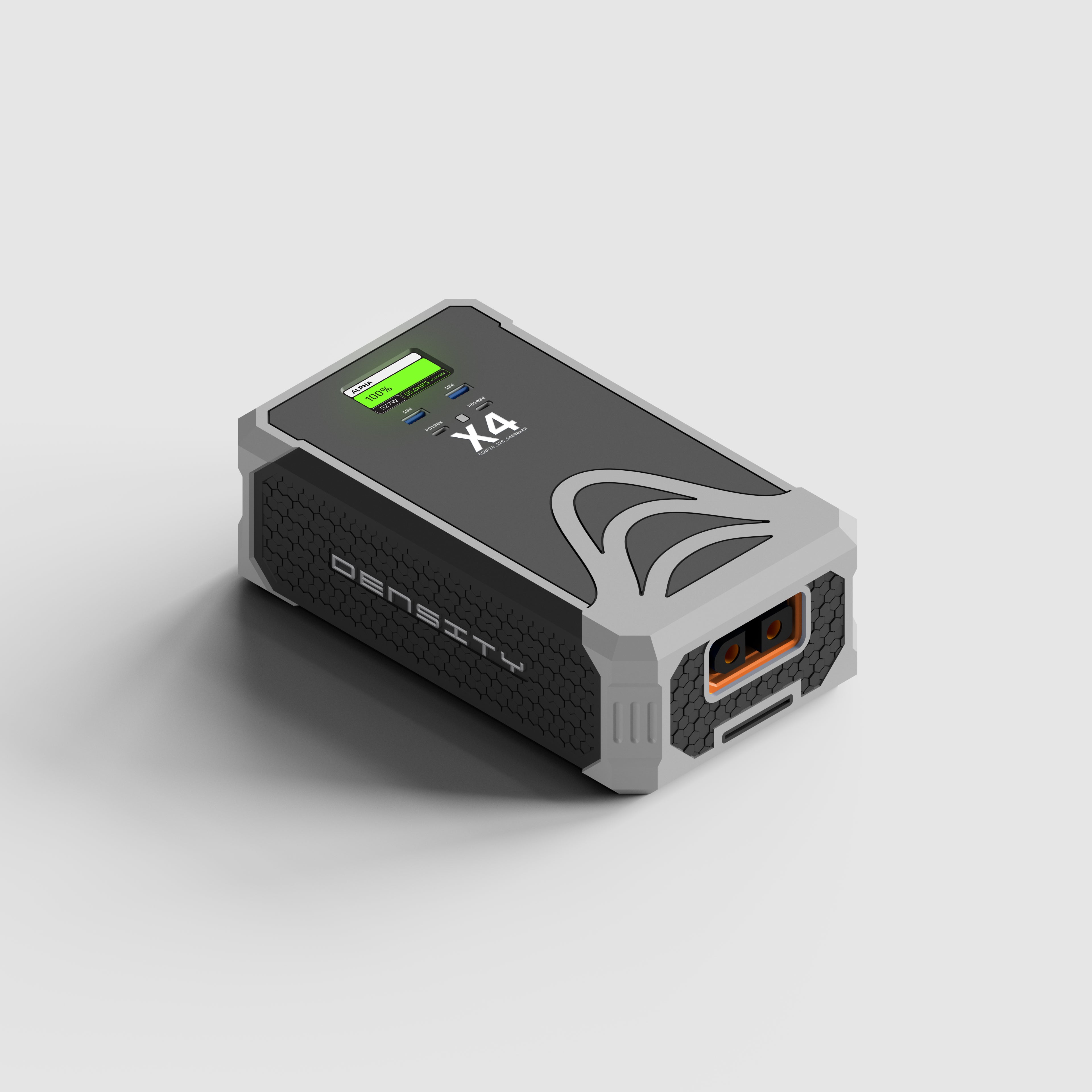 DENSITY X4 SMART BATTERY, 620wh, 200A BMS, 14000mAH, 12S, QS10F