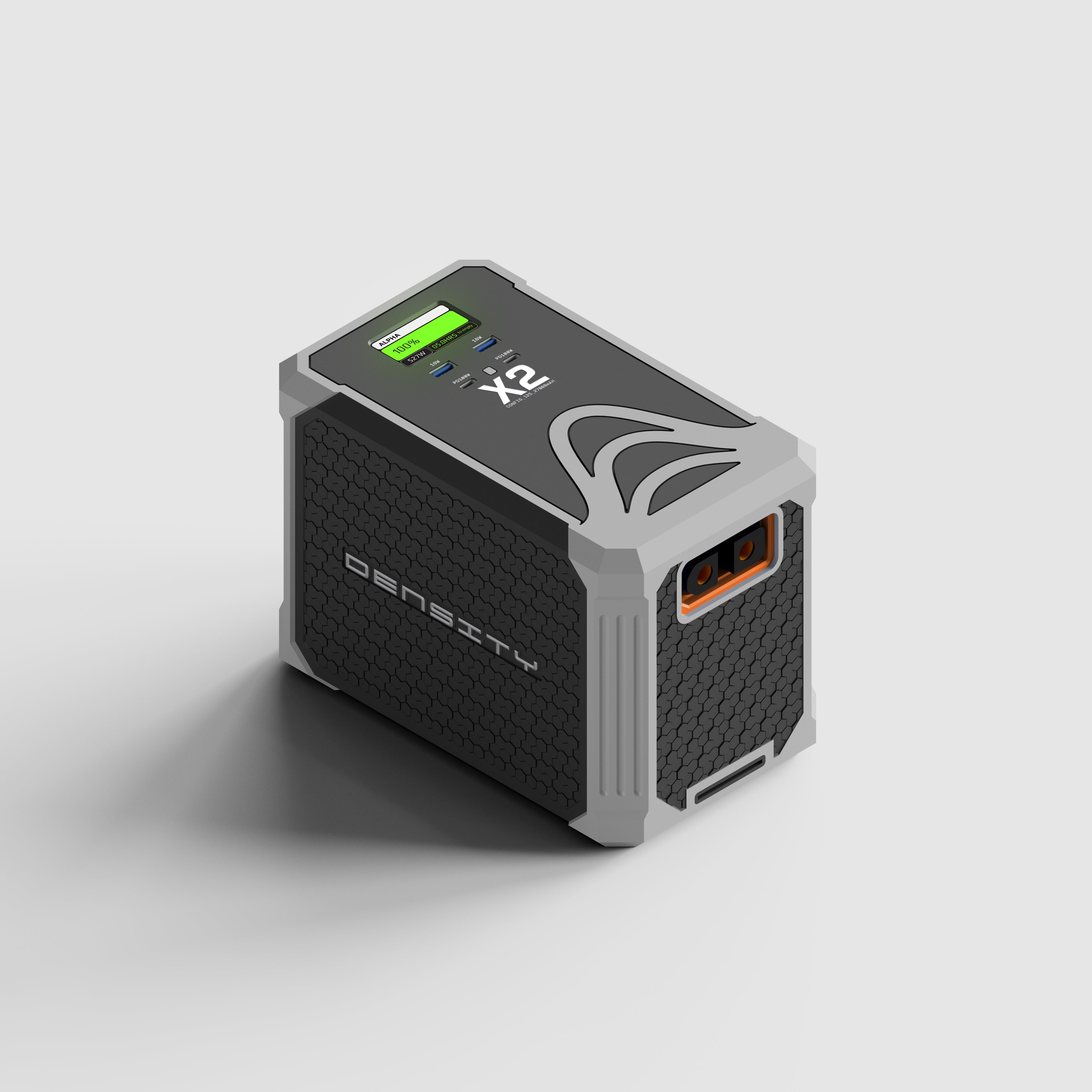 DENSITY X2 SMART BATTERY, 1200wh, 200A BMS, 27000mAH, 12S, QS10F