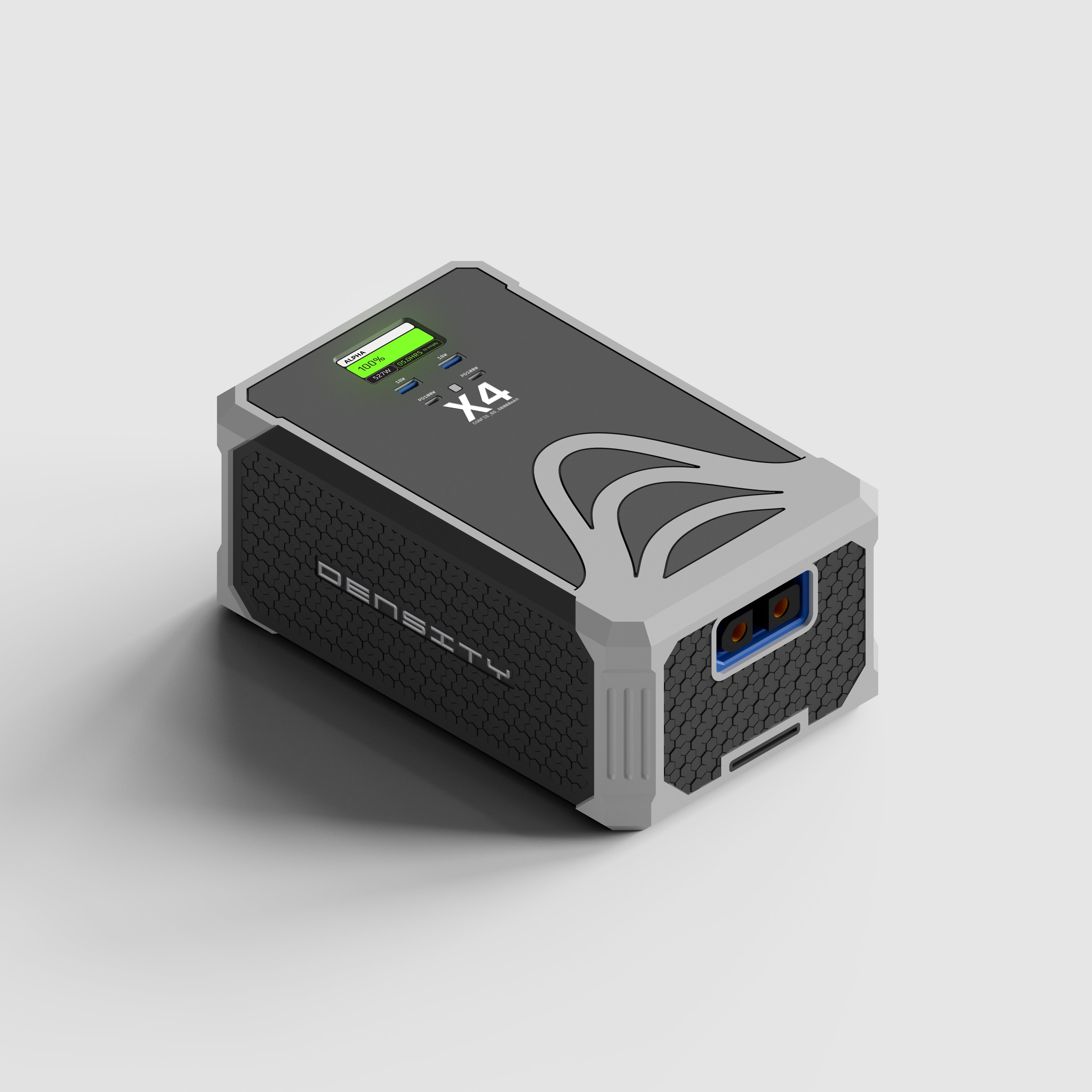 DENSITY X4 SMART BATTERY, 1330wh, 200A BMS, 60000mAH, 6S, QS10F