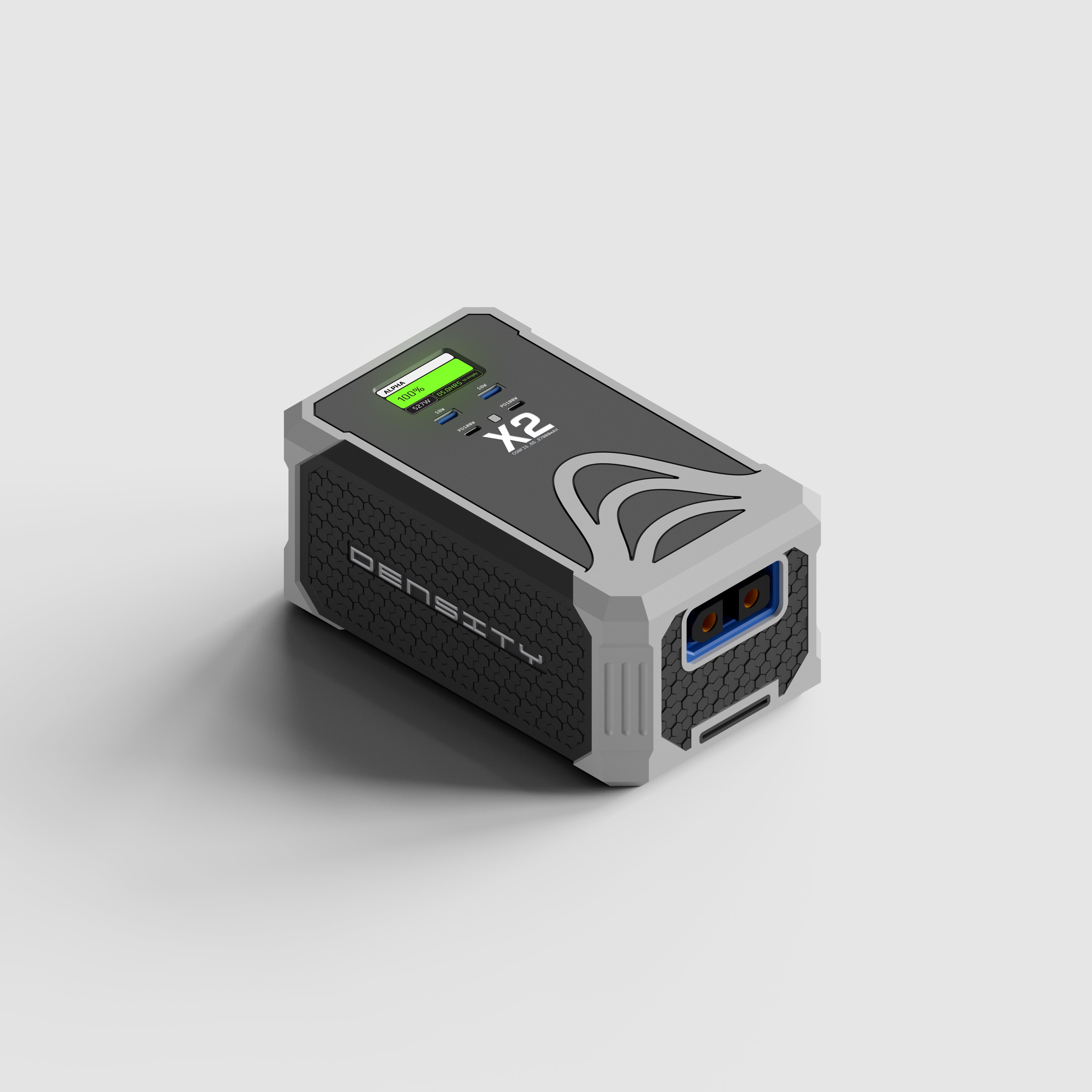 DENSITY X2 SMART BATTERY, 600wh, 200A BMS, 27000mAH, 6S, QS10F