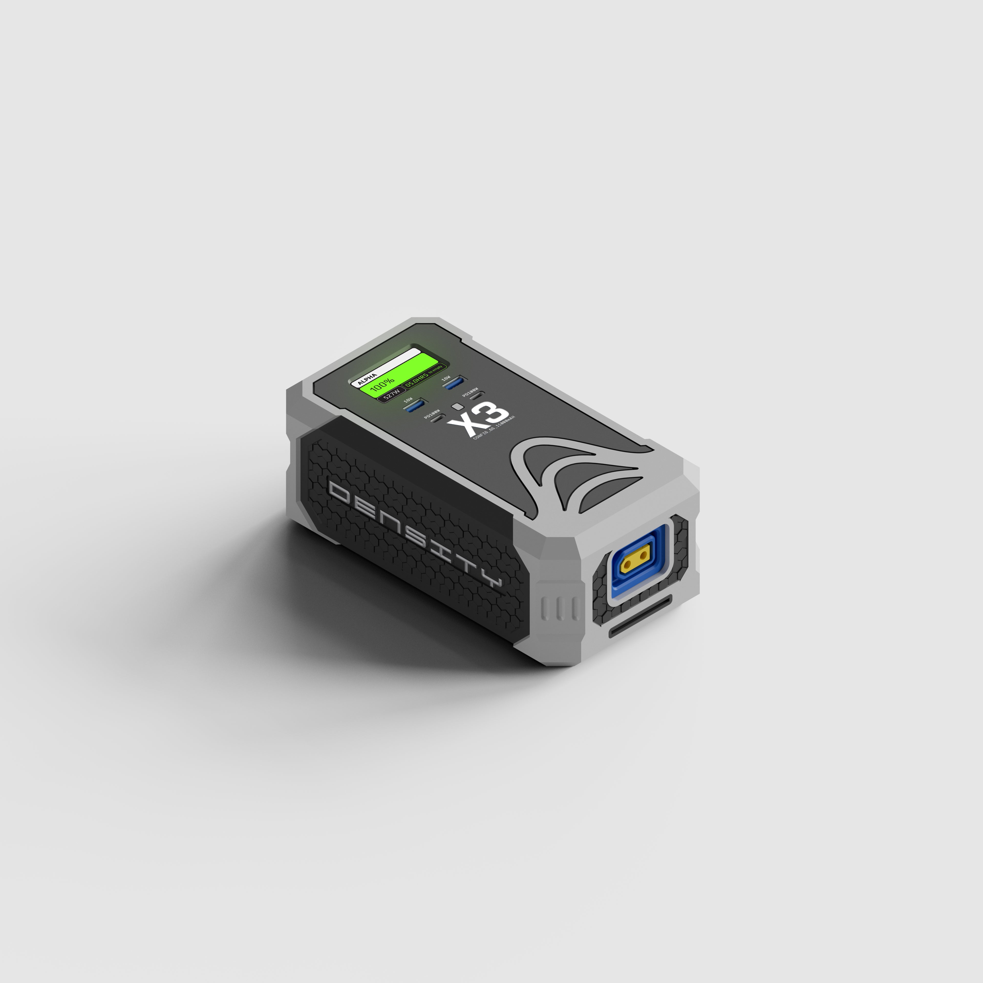 DENSITY X3 SMART BATTERY, 240wh, 100A BMS, 11000mAH, 6S, XT90S