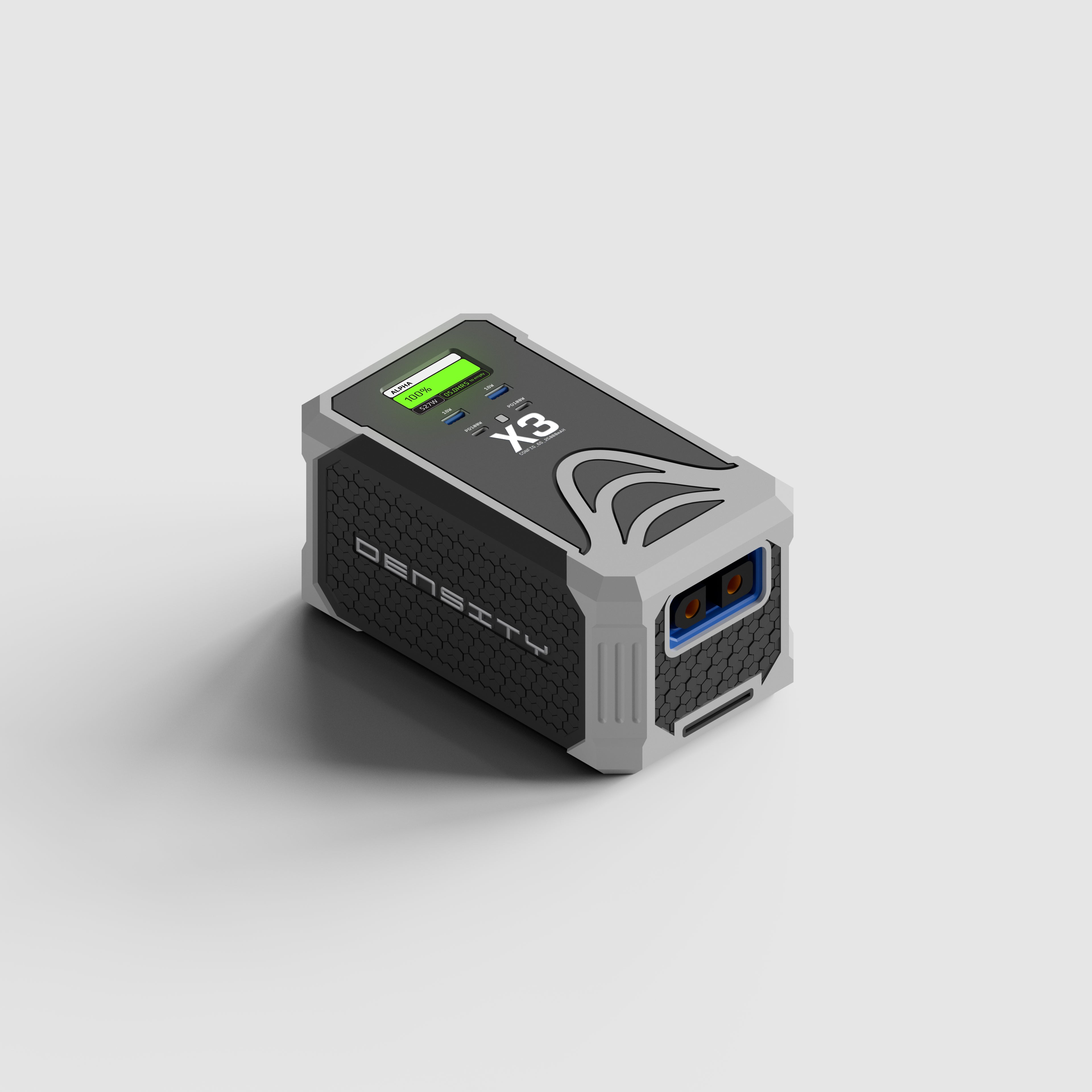 DENSITY X3 SMART BATTERY, 560wh, 200A BMS, 25000mAH, 6S, QS10F