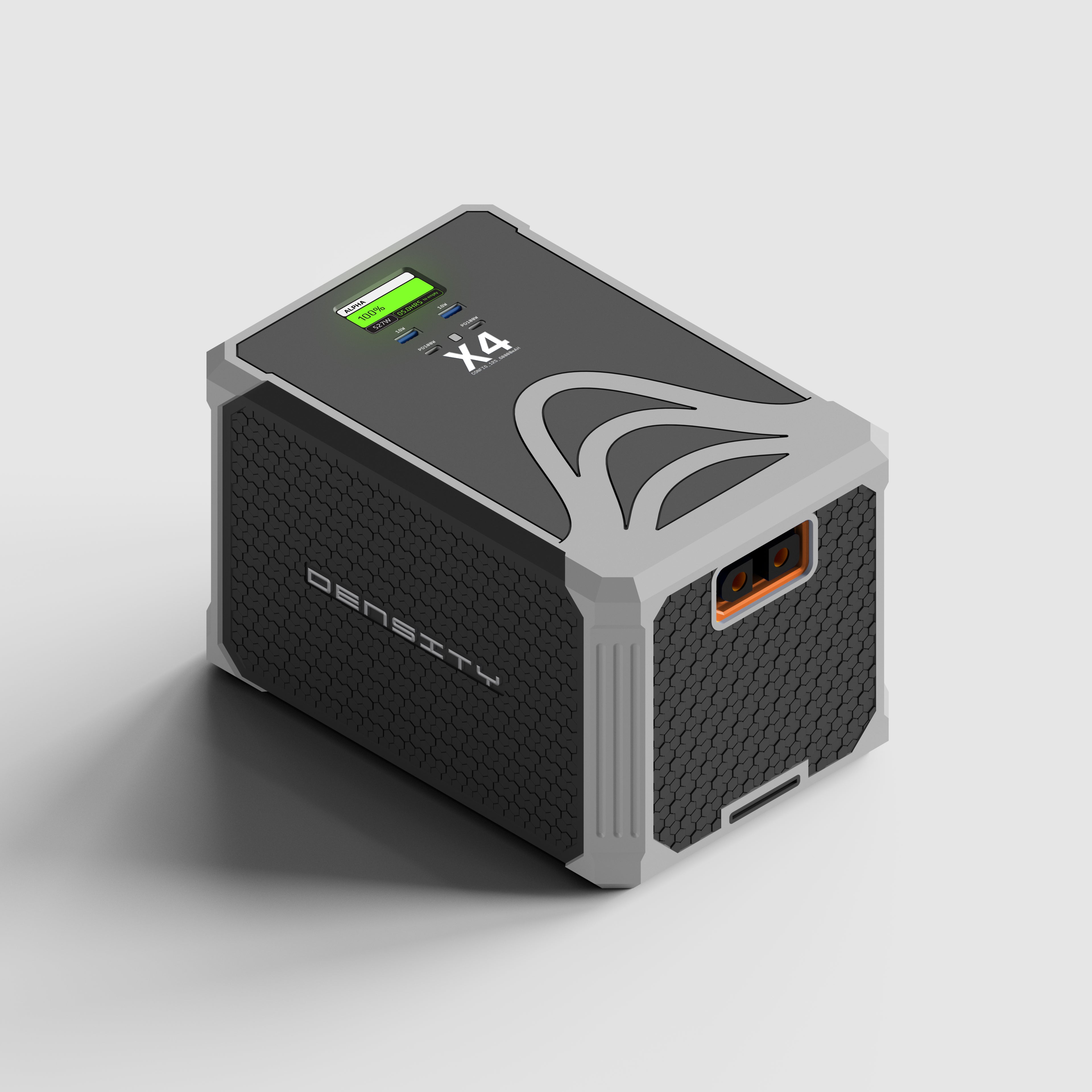 DENSITY X4 SMART BATTERY, 2660wh, 200A BMS, 60000mAH, 12S, QS10F