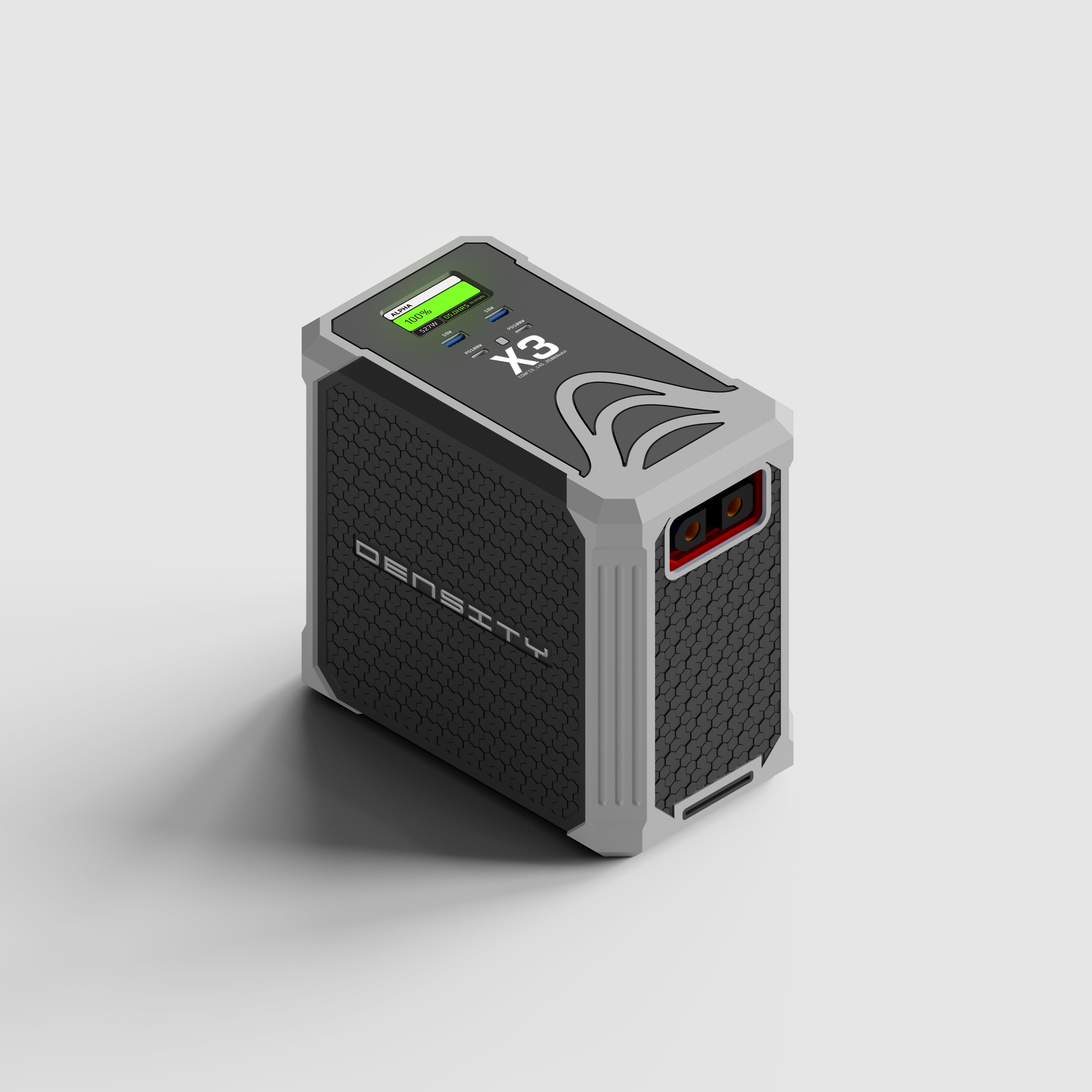 DENSITY X3 SMART BATTERY, 1300wh, 200A BMS, 25000mAH, 14S, QS10F