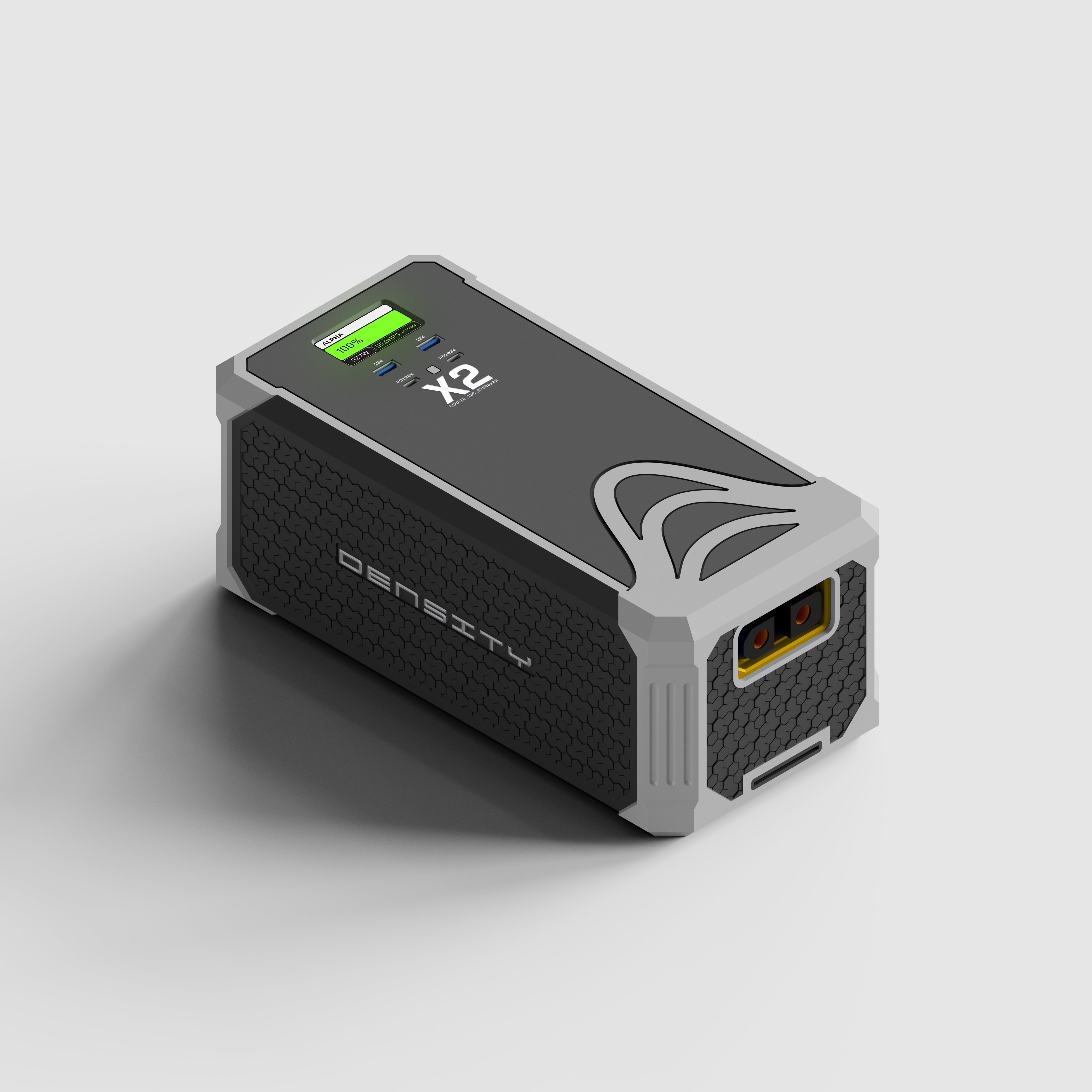 DENSITY X2 SMART BATTERY, 1000wh, 200A BMS, 27000mAH, 10S, QS10F