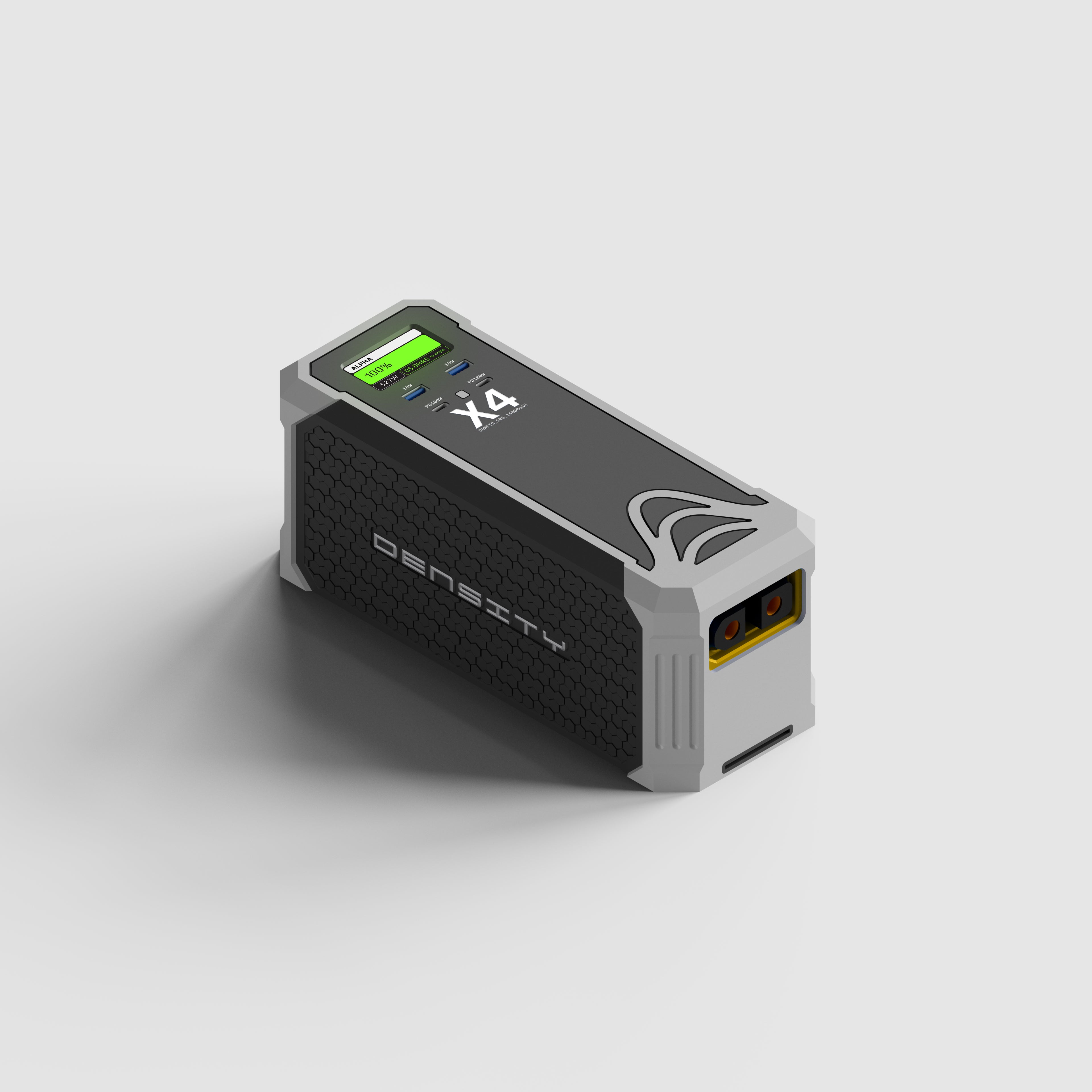 DENSITY X4 SMART BATTERY, 517wh, 200A BMS, 14000mAH, 10S, QS10F