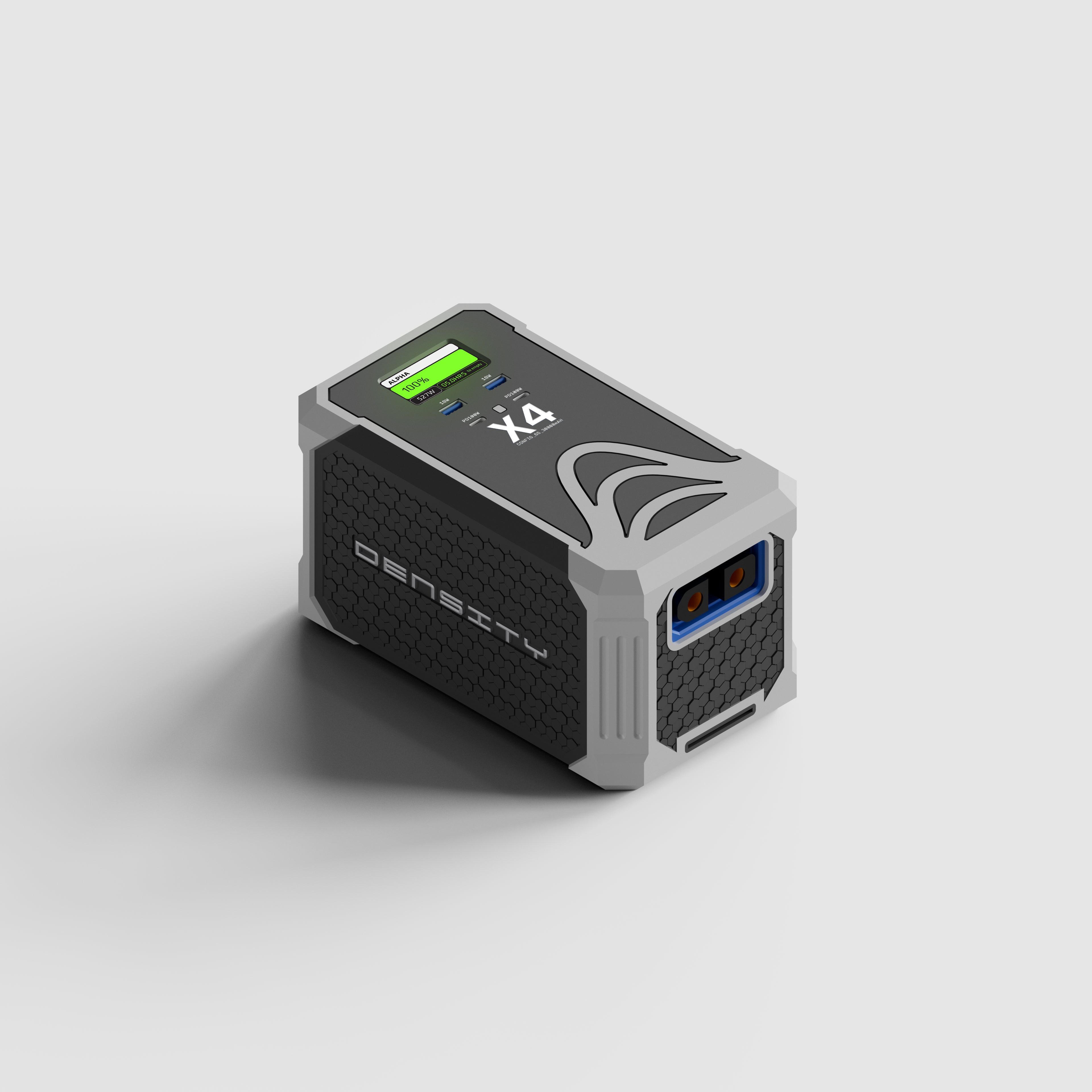 DENSITY X4 SMART BATTERY, 670wh, 200A BMS, 30000mAH, 6S, QS10F