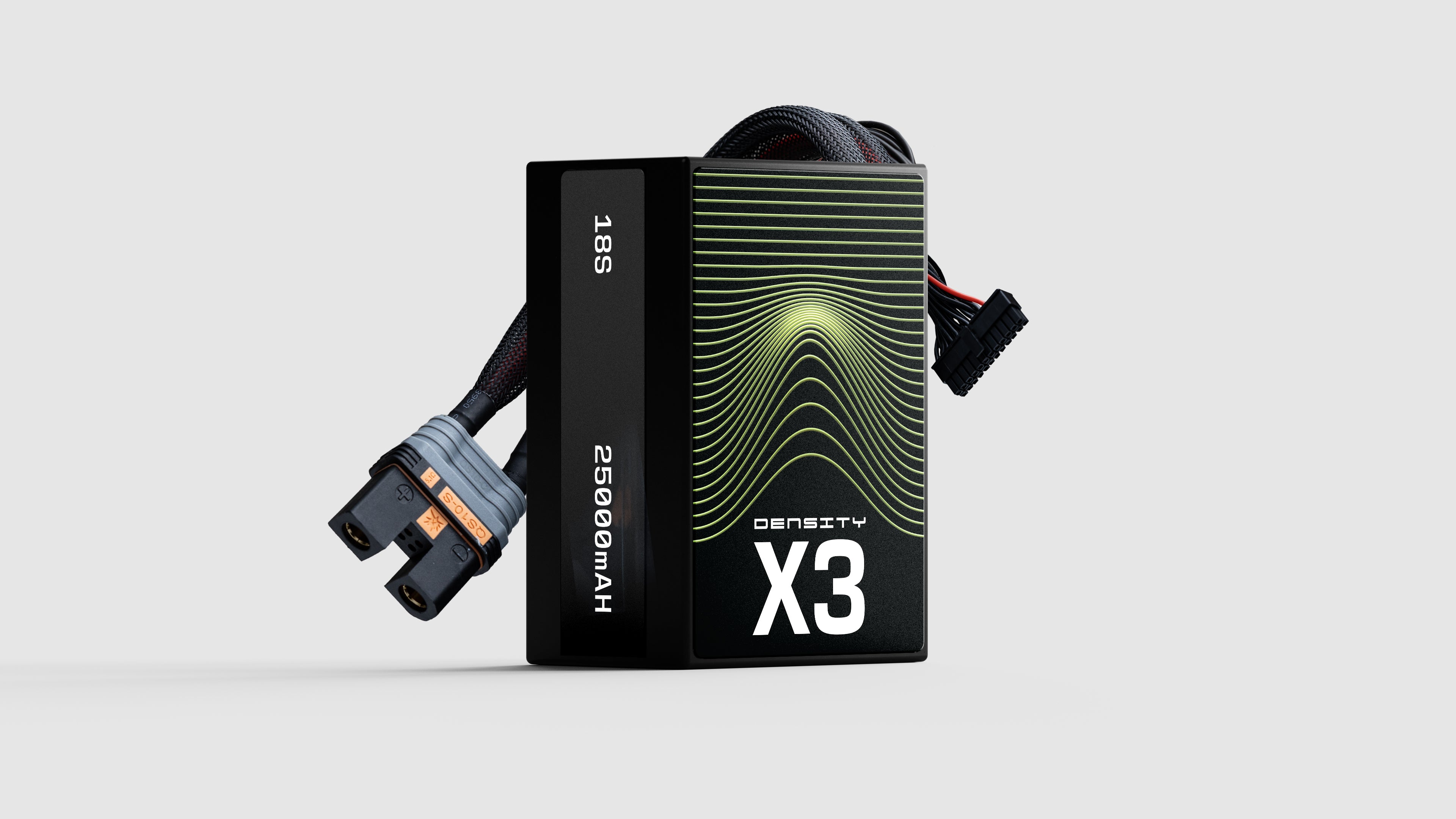 DENSITY X3 BATTERY POWERPACK,  18S,  25000mAH